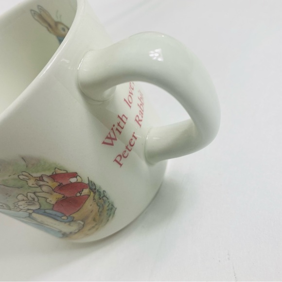 Wedgwood Peter Rabbit Nursery Ware Mug Celebration of Royal Birth 1982 William - Picture 4 of 10